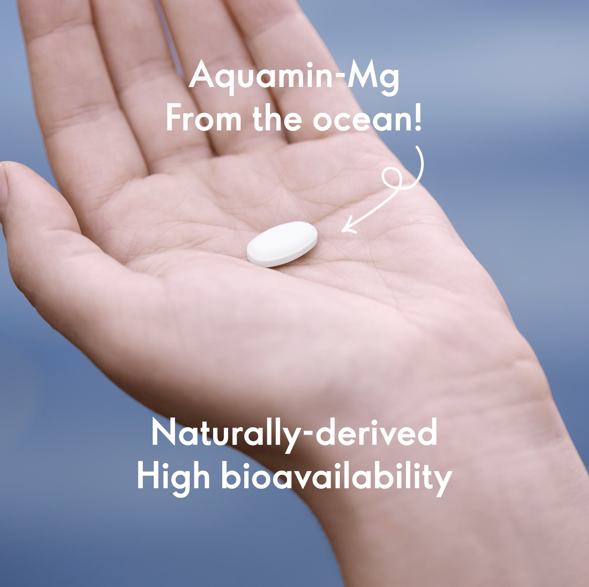 Magas biohasznosulású tengeri magnézium Aquamin-Mg